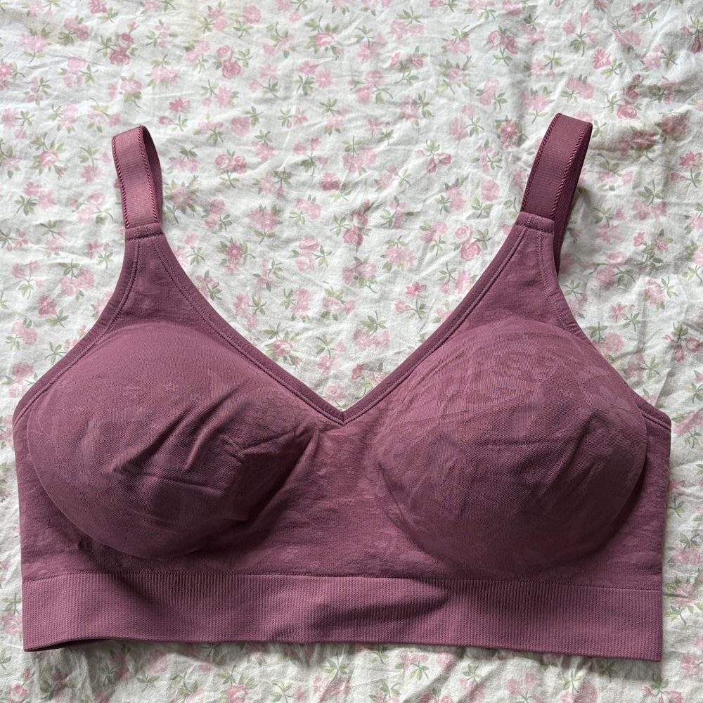 Bravado Wireless Everyday Sculpt Bra - Mauve Pink